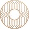 Ekena Millwork Empire Wood Fretwork Pierced Ceiling Medallion, Alder, 40"OD x 14 5/8"ID x 1/4"T CMWP40X40X0250EPAL - alternate 1